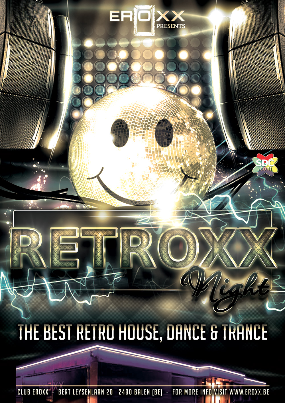 Image <p>Op deze zaterdag avond organiseren we weer deze geweldige RETROXX PARTY!&nbsp;</p>
<p>Weer een TOP party om niet te missen!&nbsp;</p>
<p></p>
<p>Tijdens deze Retro Dance Party wordt je helemaal meegezogen met de dance &amp; techno muziek van de 90&rsquo;s, de tijd waar alles nog mocht en kon. Ga mee in dit muzikaal avontuur en laat je meedrijven op de beste beats van onze Dj&rsquo;s ( DJ Wim van Balen afgewisseld met de Nederlandse guest DJ Miss4Play) die jullie met de beste House, Dance en Trance classics zal overspoelen!!</p>
<p>Vergeet je beste dansschoenen niet en bereid je voor op een nacht vol plezier, dans en erotiek. Miss Deze ultieme dance party niet!!!!&nbsp;</p>
<p>&nbsp;Mis deze spetterende party niet&nbsp; !!!!</p>
<p>&nbsp; Sexy dresscode gaat ten laatste van start om 22hr&nbsp;</p>
<p>Enkel koppels en single vrouwen toegelaten.</p>
<p>&nbsp;Prijs koppels 120&euro; ,prijs single dames 40&euro;&nbsp; &nbsp;Prijs omvat alle dranken en het gebruik van de&nbsp; vele warme en koude gerechten van het uitgebreide buffet dat tot 23hr geopend blijft, daarna is er vanaf middernacht tot &eacute;&eacute;n uur voor sluitingstijd nog een nachtbuffet met warme en koude hapjes. Party is van 19hr tot 03hr</p>
<p></p>